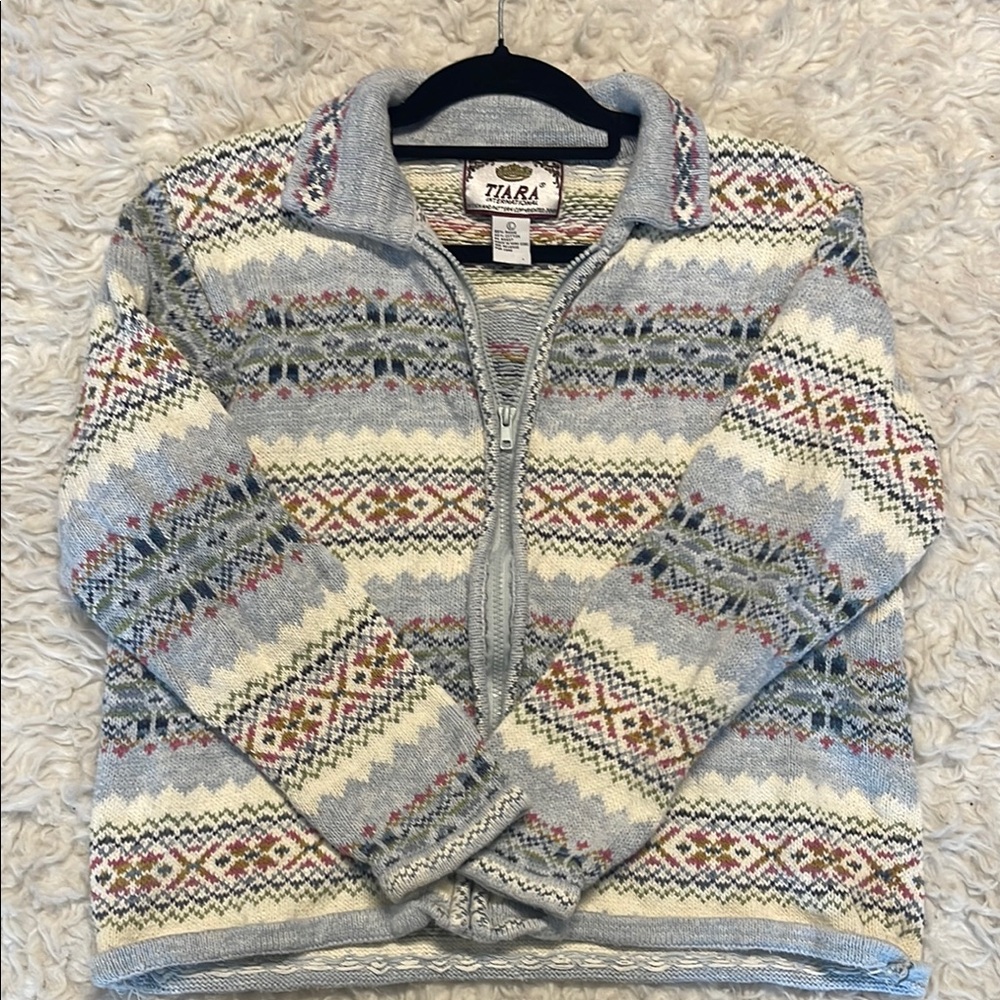 Tiara international granny core ski sweater 3 ❤️